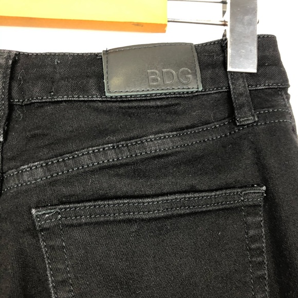 BDG Breeze Mid-Rise Black Wash Skinny Jeans Sz 28 - Picture 9 of 12